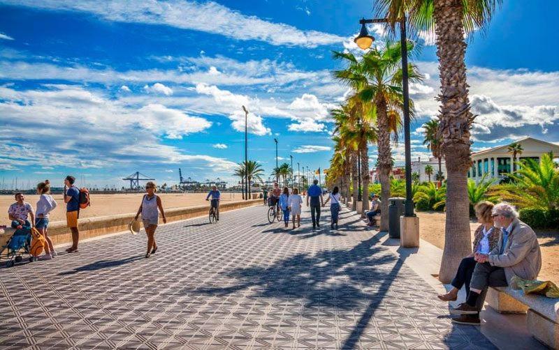 Sweets Rooms On The Beach Valência Exterior foto